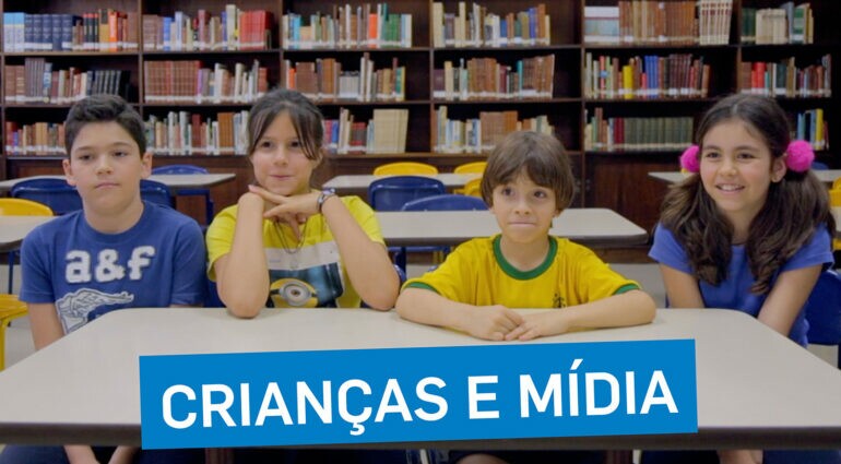 O que crianças pensam sobre mídia e comunicação?