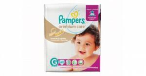 Nova versão da fralda Pampers Premium Care