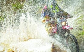 Moto Honda no Rally dos Sertões
