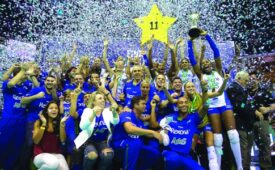 Time  Rexona Ades comemora 11º título da Superliga
