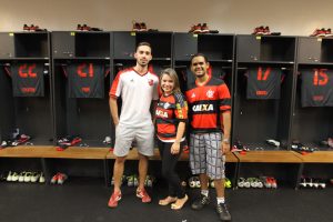 Encontro com jogadores em partida realizada em Brasília (DF)
