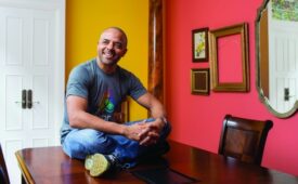 Jonathan Mildenhall, CMO - Airbnb. Photographed at the Airbnb Sydney offices. 26/2/2016
Photo credit - James Horan for Airbnb.