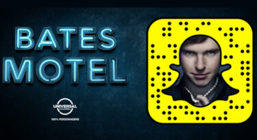 Quintal leva Bates Motel para o Snapchat
