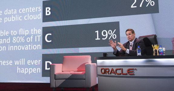 Mark Hurd, CEO da Oracle (Crédito: Charlotte Fiorito/ Divulgação)