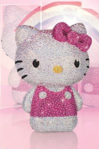 Edição limitada de swarovski da Hello Kitty