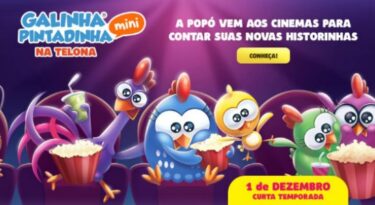 Bromelia Produções e Flix Media trazem Galinha Pintadinha aos cinemas