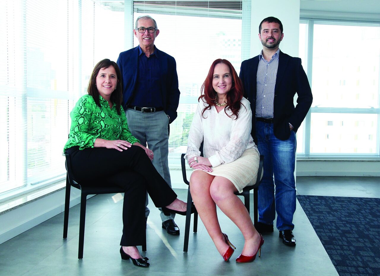 Luciana Vidigal, Augusto Pinto, Isabella Malucelli e Marcio Cavalieri: reforço B2C no Grupo RMA