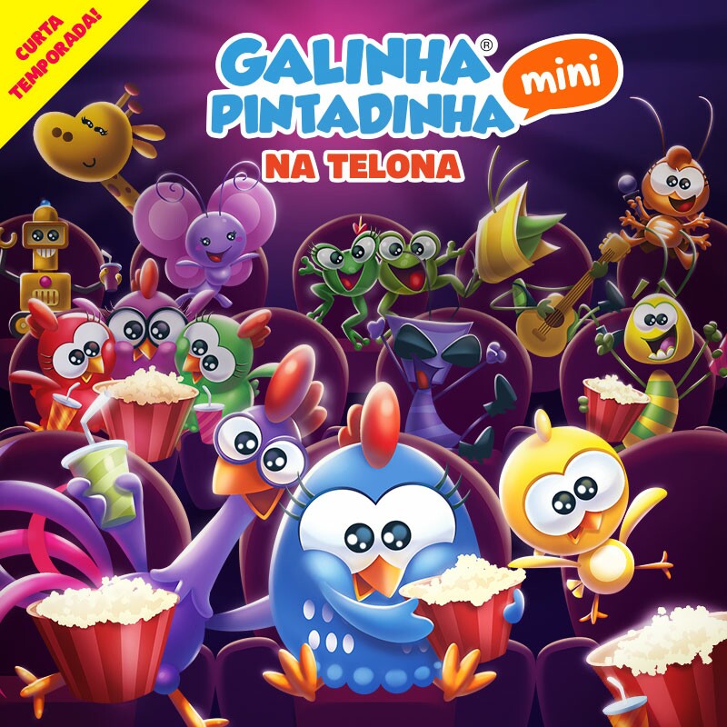 Filme da Galinha Pintadinha estreia nos cinemas