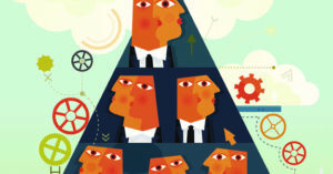 Pyramid Scheme - Concept. "A pyramid scheme is a non-sustainable business model that involves promising participants payment or services, primarily for enrolling other people into the scheme, rather than supplying any real investment or sale of products or services to the public." Wikipedia