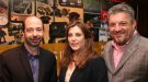 Andre Marine ( Rio Eventos), Andreia Repsold ( Lide) e Cezar Blotta ( diretor, Lide)