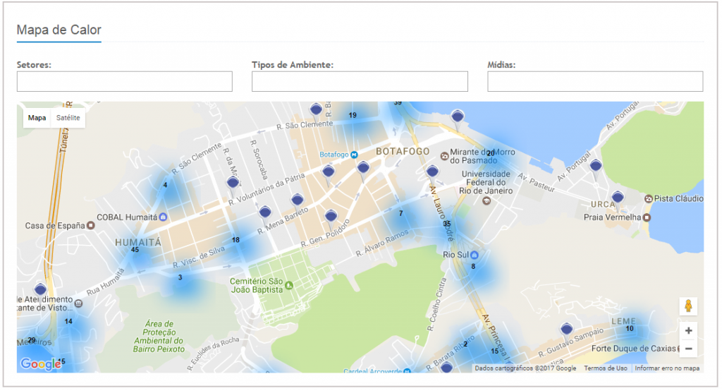 mapa de calor ivc