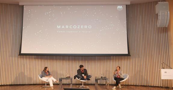 Meio e Mensagem 26/01/2017 Marco Zero / Museu do Amanha - RJ Sergio Valente (Rede Globo), Adriana Knackfuss ( Coca Cola) e Regina Augusto (Gume)