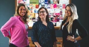 Patrícia Martins, Erica Schwarz e Juliana de Paula (foto:)