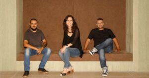 Marcelo Cosme, Mariana D’Aprile e Fernando Rocha (crédito: Marcelo Andrade - divulgação)