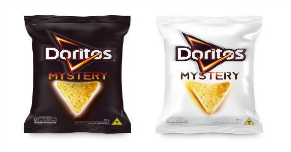 Embalagens dos dois sabores do Doritos Mystery (Crédito: Divulgação)