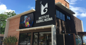 Fachada do Instituto Gabriel Medina (Crédito: Divulgação)