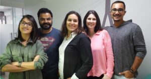 Isabela Câmara, Danilo Fernandez, Flavia Sobral, Maria Eugênia Lucci e Douglas Cruz (crédito: divulgação)