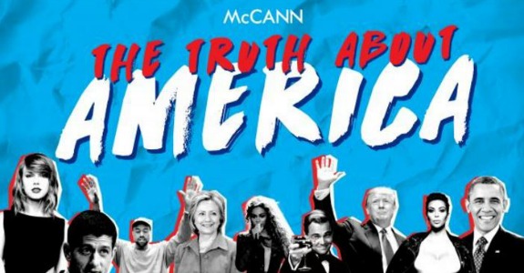 Estudo a respeito da "Verdade sobre a América" da McCann descobriu a desconfiança dos consumidores em relação às marcas - e suas exigências (crédito: McCann)