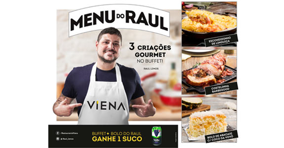 Ex-Masterchef assina receitas do Viena Express