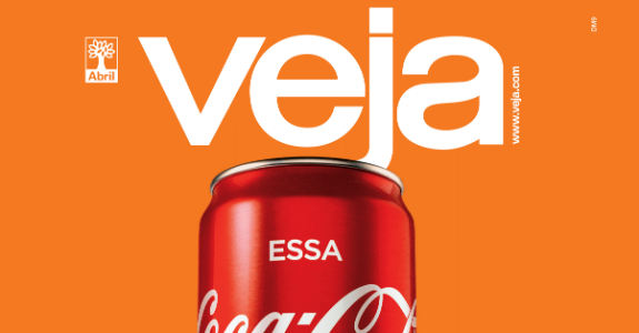 Veja embarca na onda da Coca que é Fanta