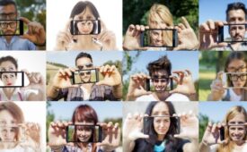 twelve pictures of guys taking a selfie in different situations