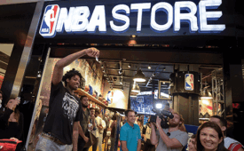 NBA Store do Rio (divulgação Alexandre Loureiro Inovafoto)