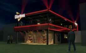 Espaço da Doritos no Rock In Rio (Crédito: Divulgação)