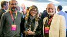 George Moura, Gloria Perez e Silvio de Abreu (todos da Globo) - Crédito: Rogério Fernandes/Divulgação