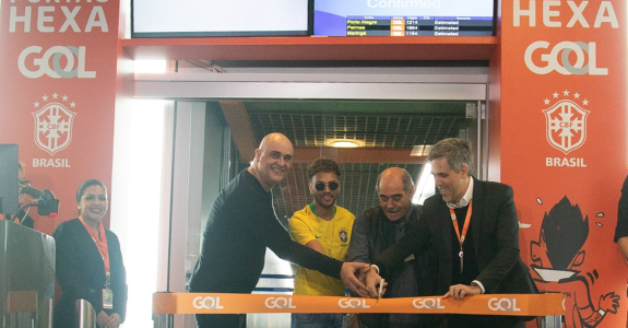 Gol inaugura Portão Hexa em Congonhas