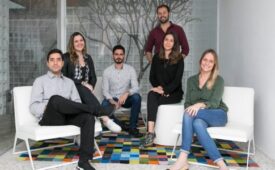 Saulo Sanchez, Flavia Paladini, Anderson Martins, Patrícia Mendes, Marcelo Bocchini e Claudia Razze