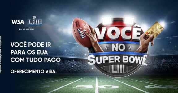 Visa e Bradesco sorteiam ingressos para o Super Bowl
