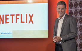 Reed Hastings, ex-CEO da Netflix (Crédito: Gabriel Aponte/GettyImages)