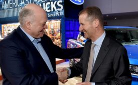 Jim Hackett and Herbert Diess