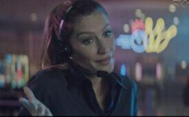 Giselle Bündchem em campanha da Sky (Crédito: divulgação)