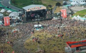 Evento acontece no Autódromo de Interlagos desde ***, sua ** edição (Crédito: MROSSI/Lollapalooza Brasil)