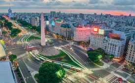 Buenos Aires is the capital city of Argentina in South America