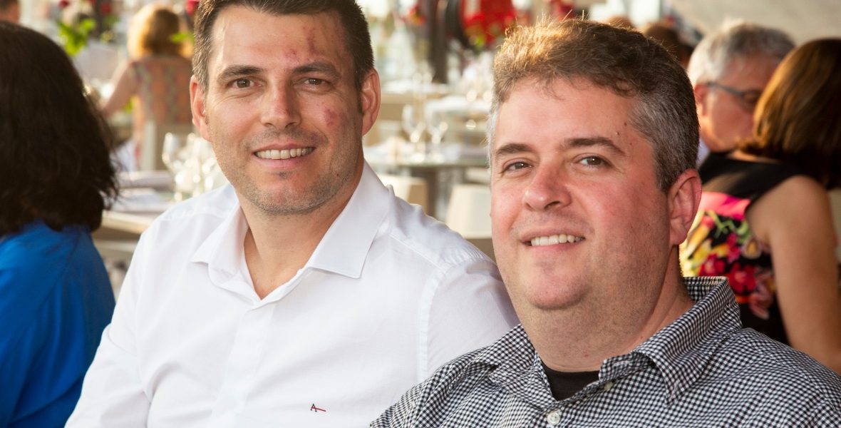 Alex Cannos (ELEMIDIA) e Flavio Pereira (ESPN)