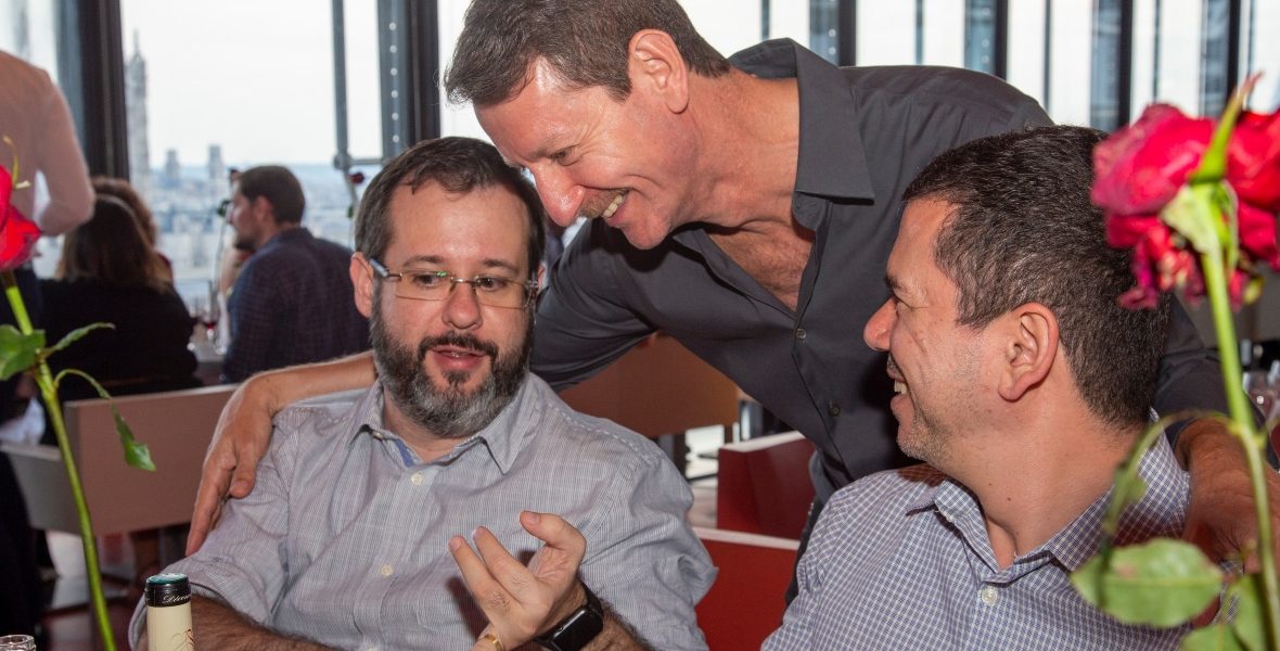 Thiago Rodrigues, (BETC | HAVAS), Paulo Sant'Anna (GMSP) e Paulo Henrique Kfoury (BIG MAN)