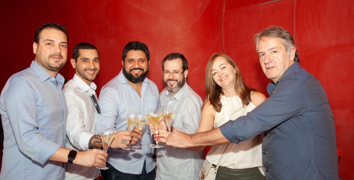 Samuel Sabbag (TURNER), Bruno Almeida (MCGARRY BOWEN), Jefferson Sales (GREY BRASIL), Ellen Biagio (TWITER EXECUTIVE) e Gilberto Corazza (TURNER)