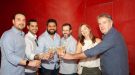 Samuel Sabbag (TURNER), Bruno Almeida (MCGARRY BOWEN), Jefferson Sales (GREY BRASIL), Ellen Biagio (TWITER EXECUTIVE) e Gilberto Corazza (TURNER)
