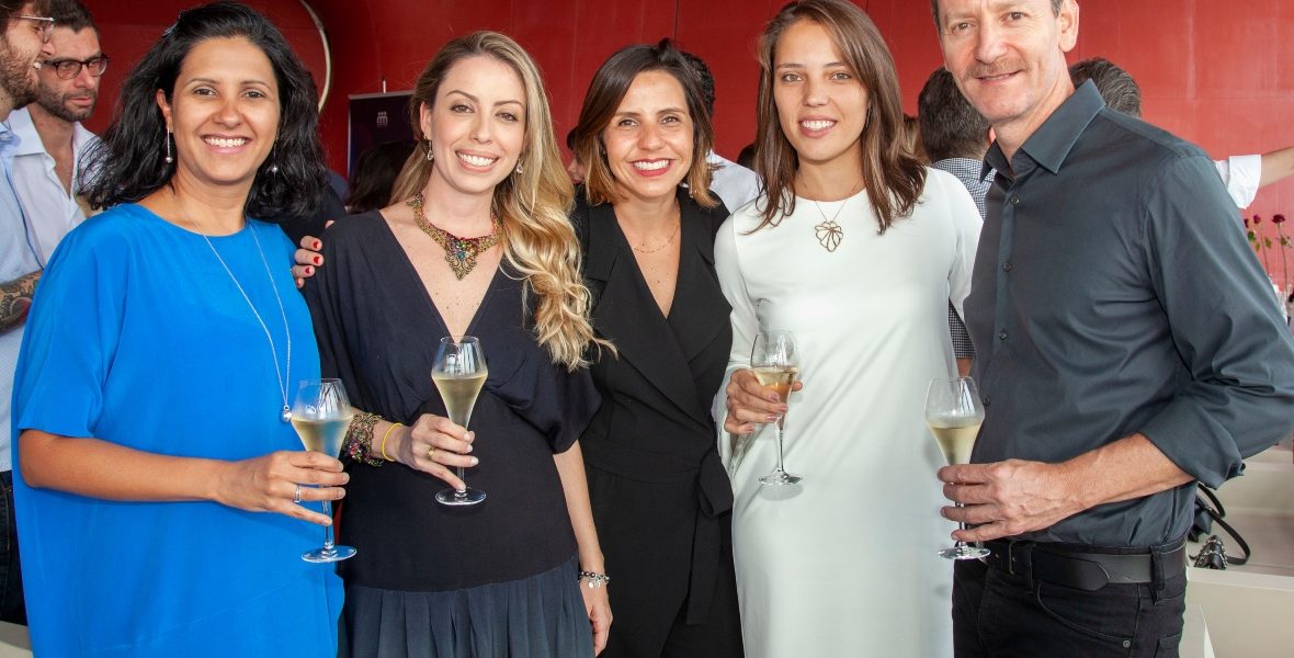 Cristiane Rojas e Nathalia Luna (GOOGLE), Luciana Prado Nagato (AFRICA) e Paulo Sant'Anna (GMSP)