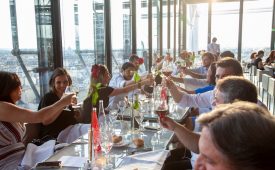 Jantar de abertura da semana do Grupo de Midia de Sao Paulo no Centro Georges Pompidou