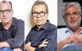 Fabio Fernandes, Sergio Amado e Marcello Serpa: três das lideranças de agências que deixaram o posto nos últimos anos (Crédito: Arthur Nobre e Eduardo Lopes)