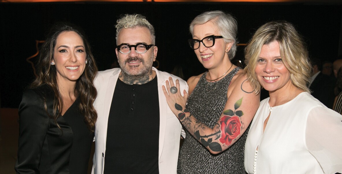 Karina Ribeiro (Ogilvy), Gustavo Otto (Havas+), Ana Leão (Isobar) e Renata Bokel (WMcCann)