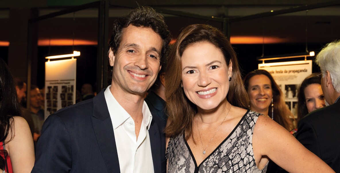 Rodolfo Medina (Artplan) e Poliana Sousa (Coca-Cola)