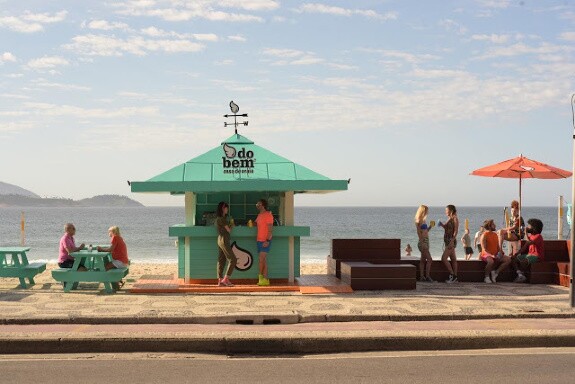 Do Bem, da Ambev, abre quiosque em Ipanema