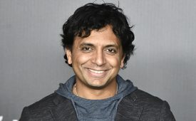 NEW YORK, NEW YORK - OCTOBER 03: M. Night Shyamalan attends 
the Servant Panel during New York Comic Con at Hammerstein Ballroom on October 03, 2019 in New York City. (Photo by Eugene Gologursky/Getty Images for ReedPOP )