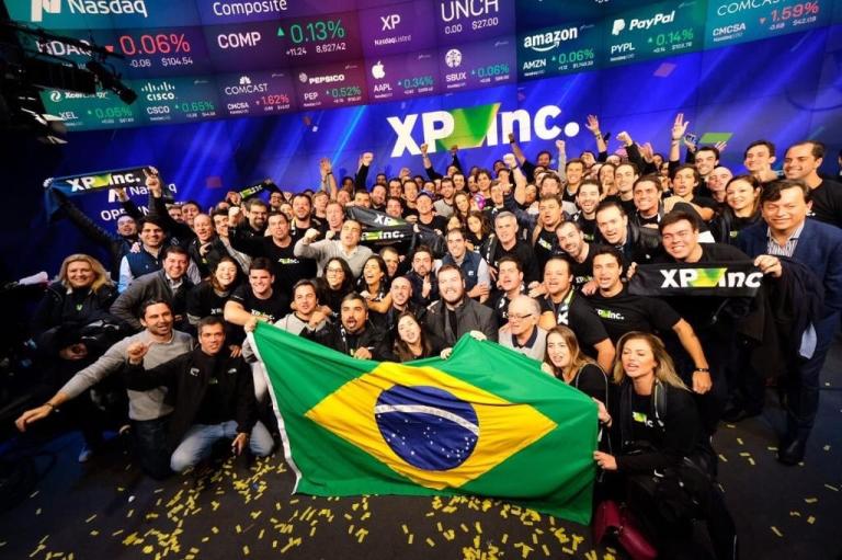 XP faz IPO e atinge US$ 80 bi de market cap em sua estréia na Nasdaq