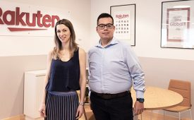 Abi Jacks e Luiz Tanisho destacam que operação brasileira é uma das mais aceleradas em crescimento da companhia (Crédito: Denise Tadei)
