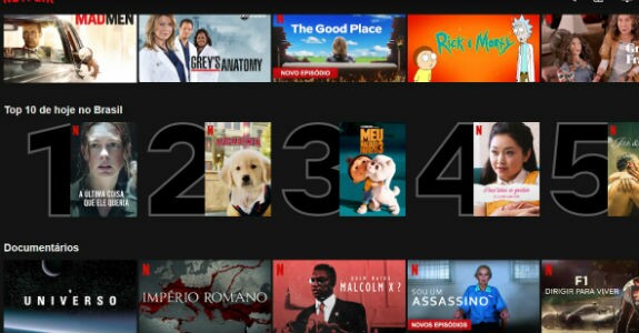 Plataforma Líder No Segmento De Streaming De Filmes Netflix Com O